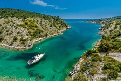 Klares Wasser in Kroatien