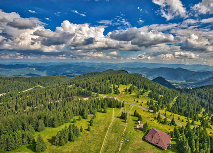Landschaft Bulgariens