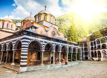 Rila Kloster in Bulgarien