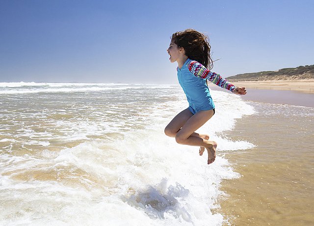 Kinder am Strand