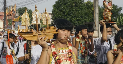 Vegetarisches Festival in Phuket