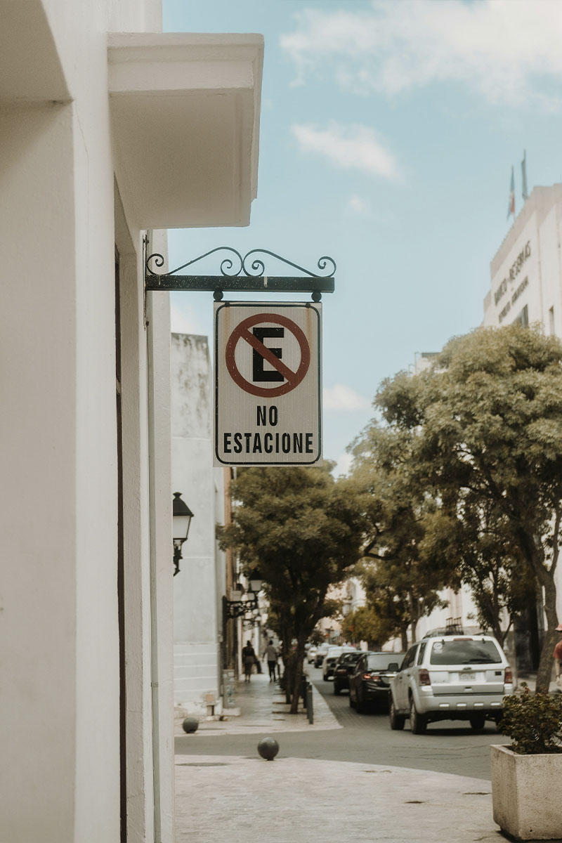 Playa Dominicus, Straße in Santo Domingo