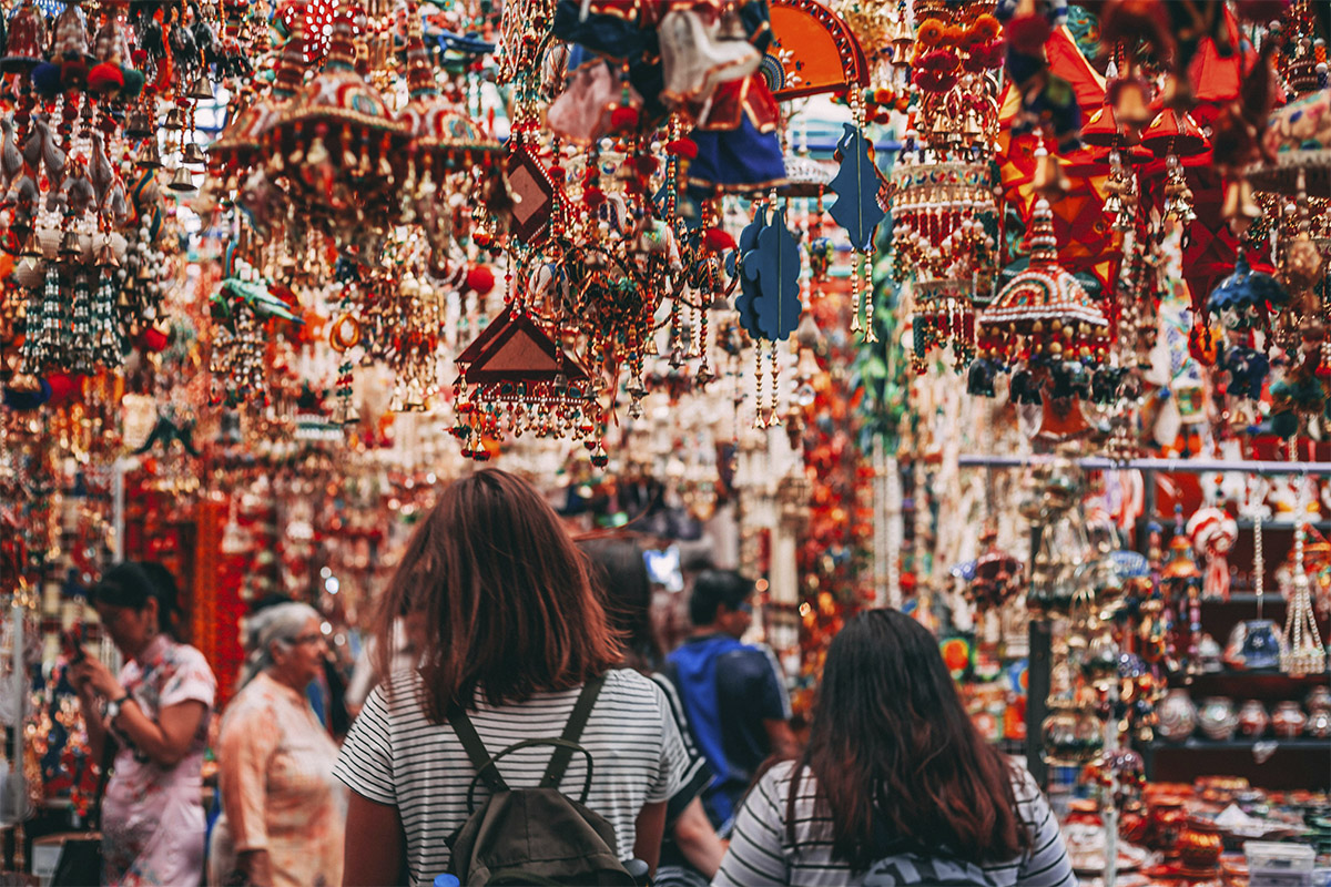 Frauen auf dem Markt