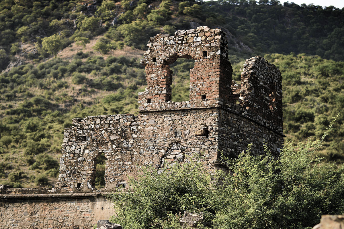 Ruinen der Festung Bhangarh