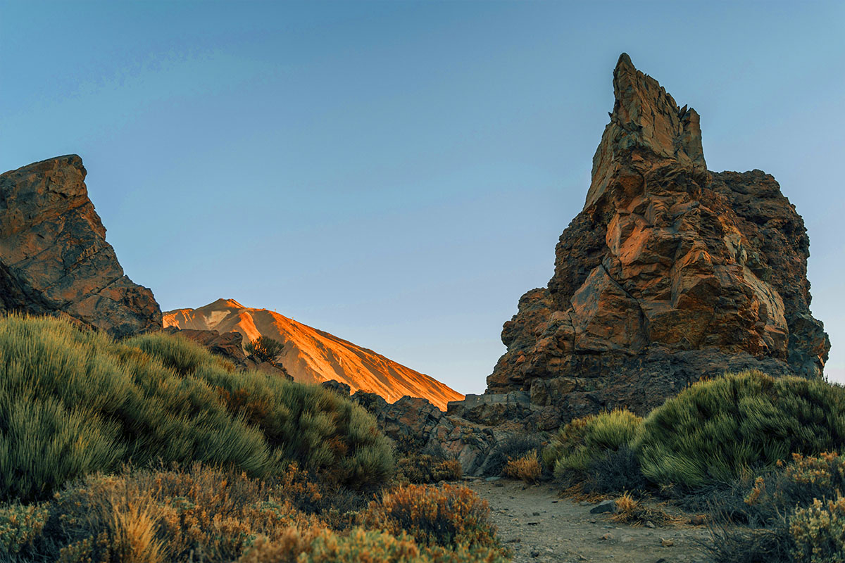 Tanarife, Aufstieg des Vulkans Teide