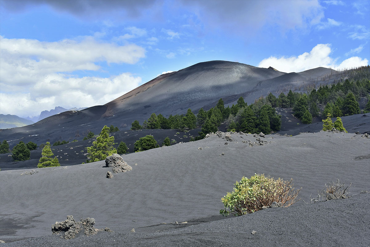 La Palma, schwarzer Sand