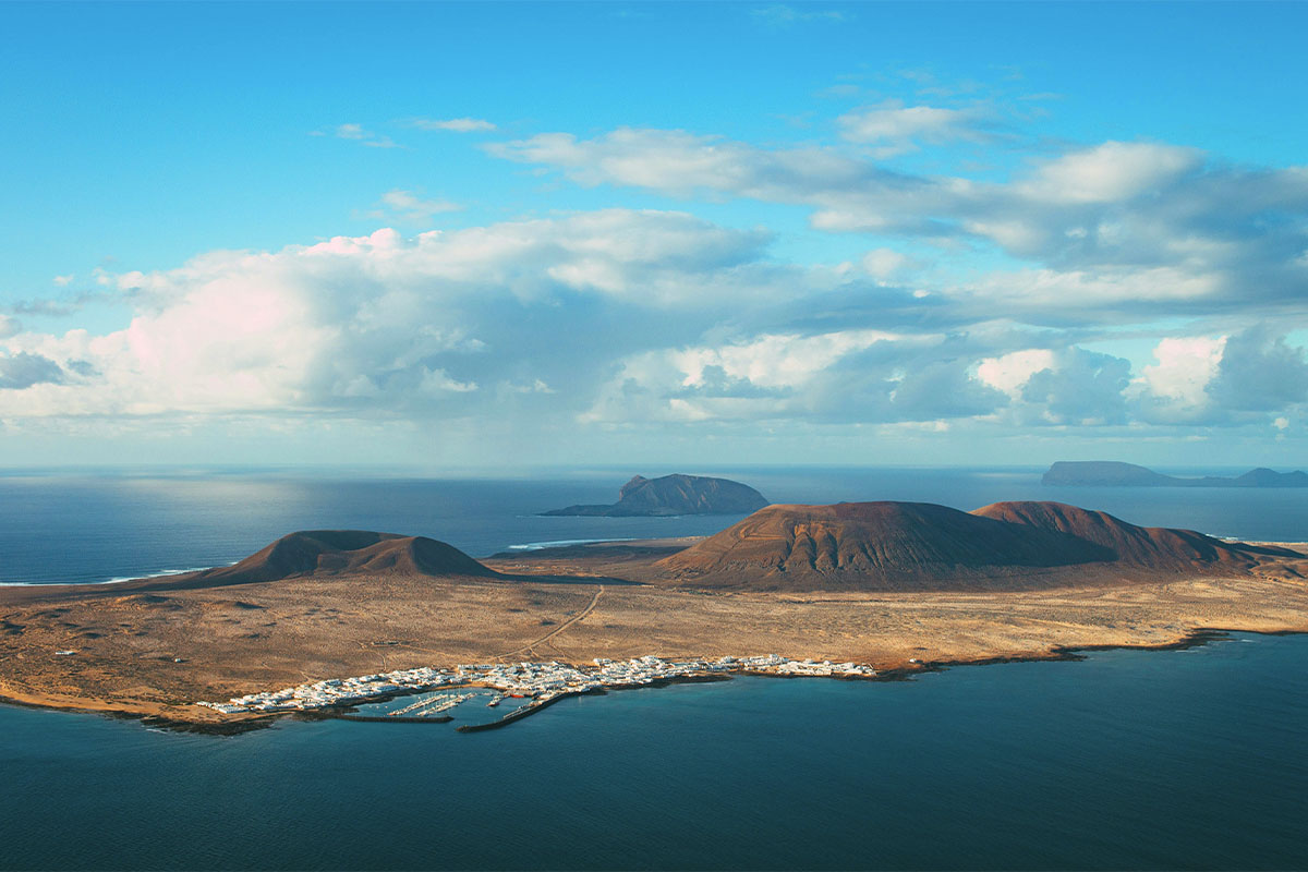 Lanzarotte, Insel im Ozean