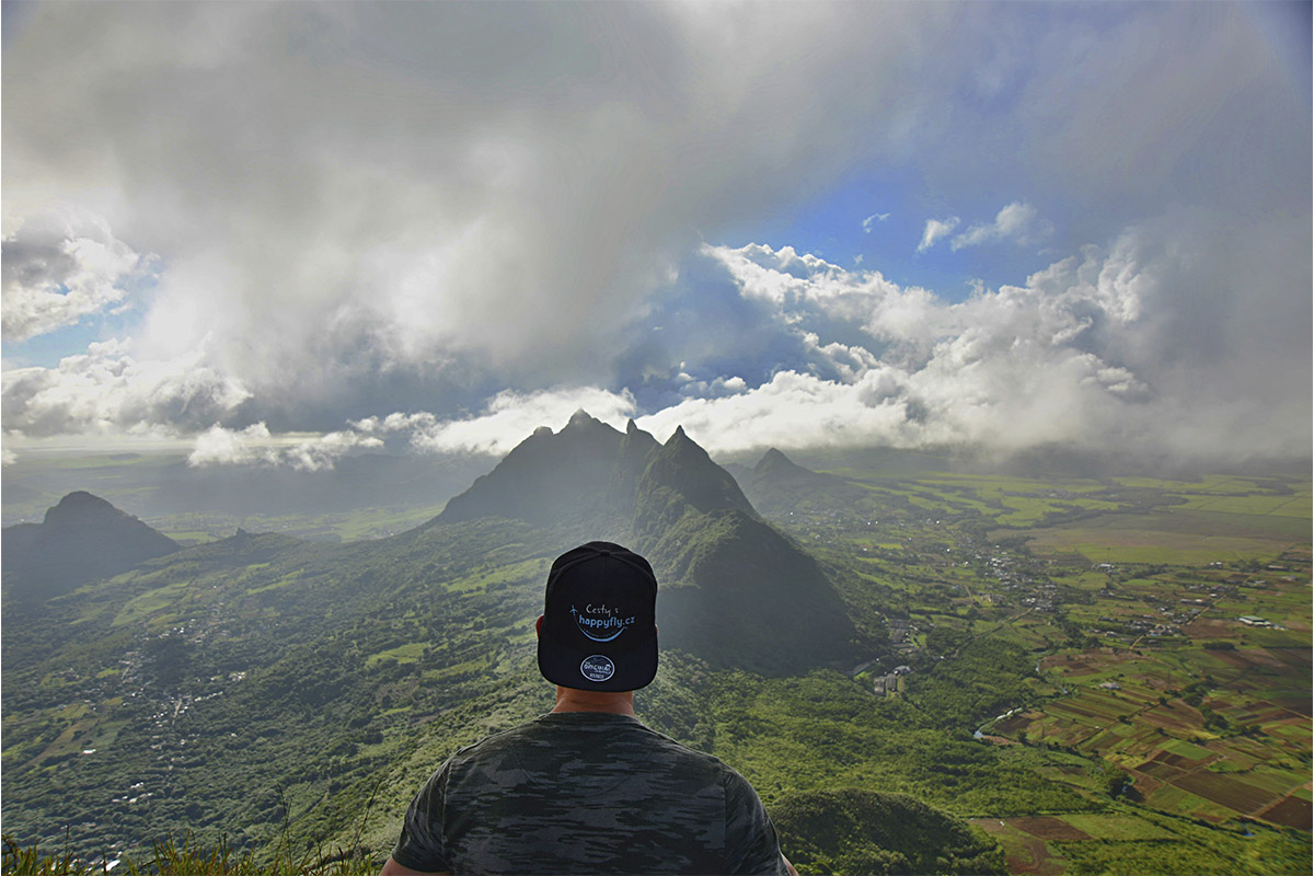 Mann auf dem Berg