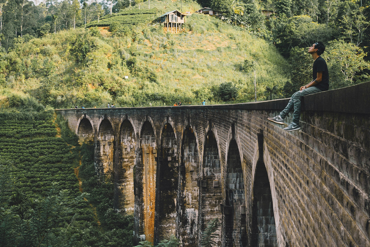 Bogenbrücke in Ella, Sri Lanka