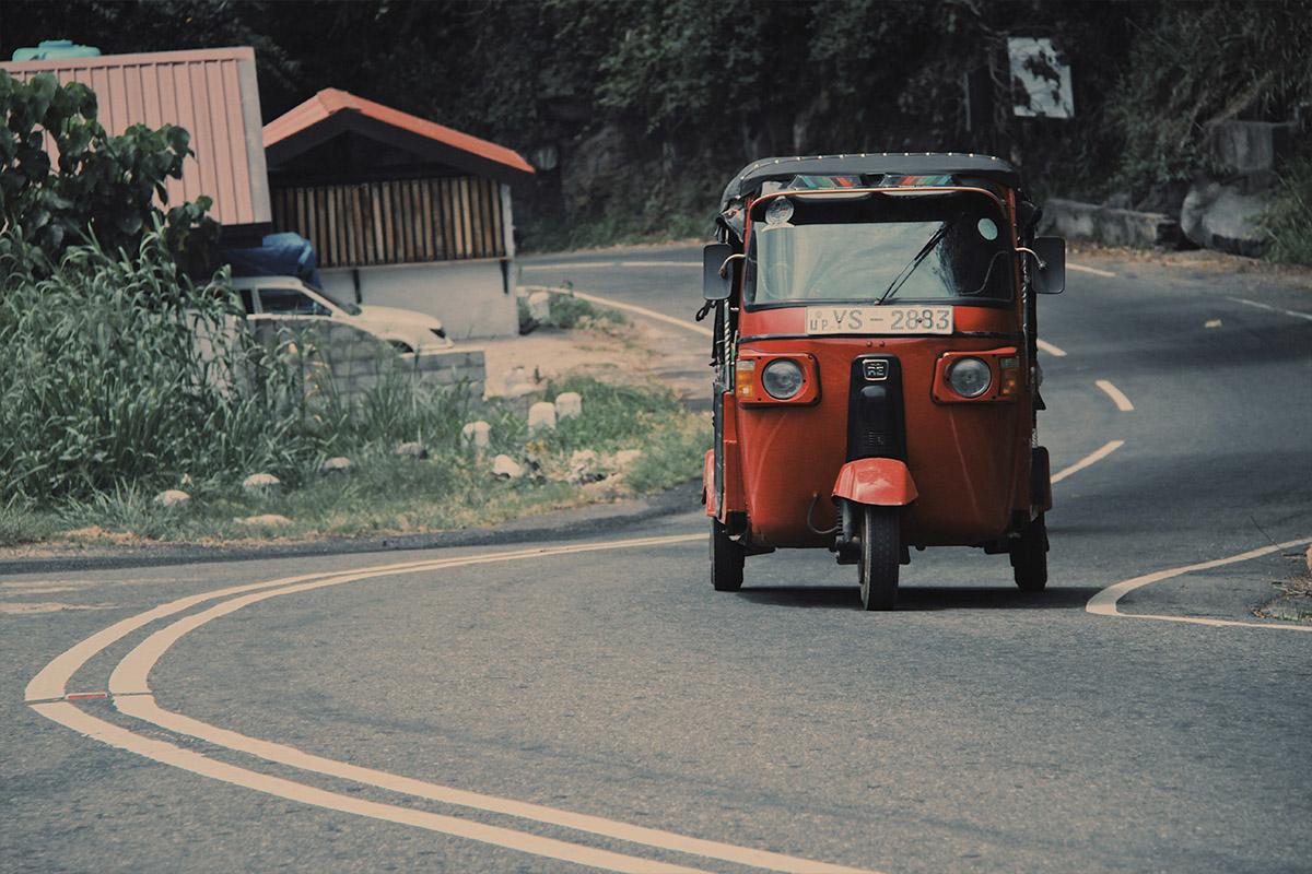 Tuc-Tuc-Auto in Sri Lanka